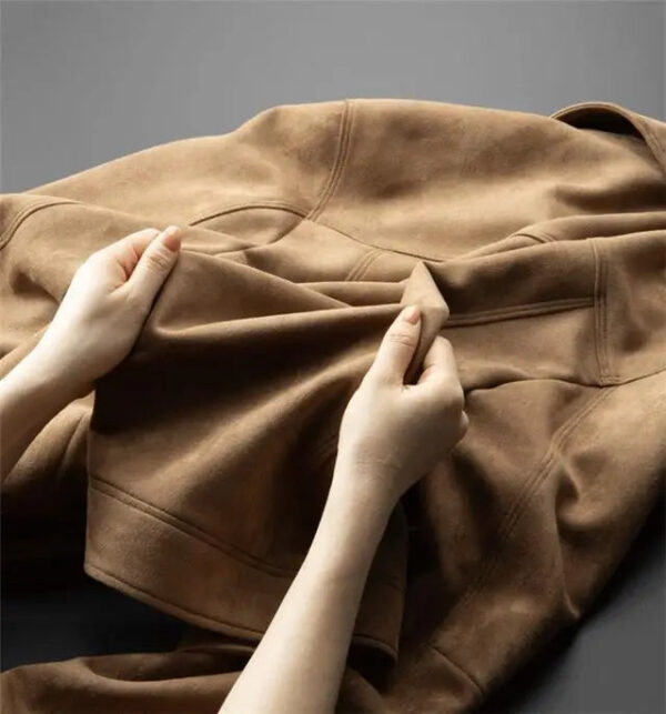 Giacca Santoro in pelle scamosciata - immagine 9